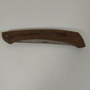 Vintage Chicago Cutlery P25 USA the Traveler Folding Knife